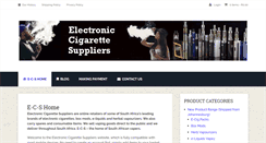 Desktop Screenshot of electronic-cigarette-suppliers.co.za